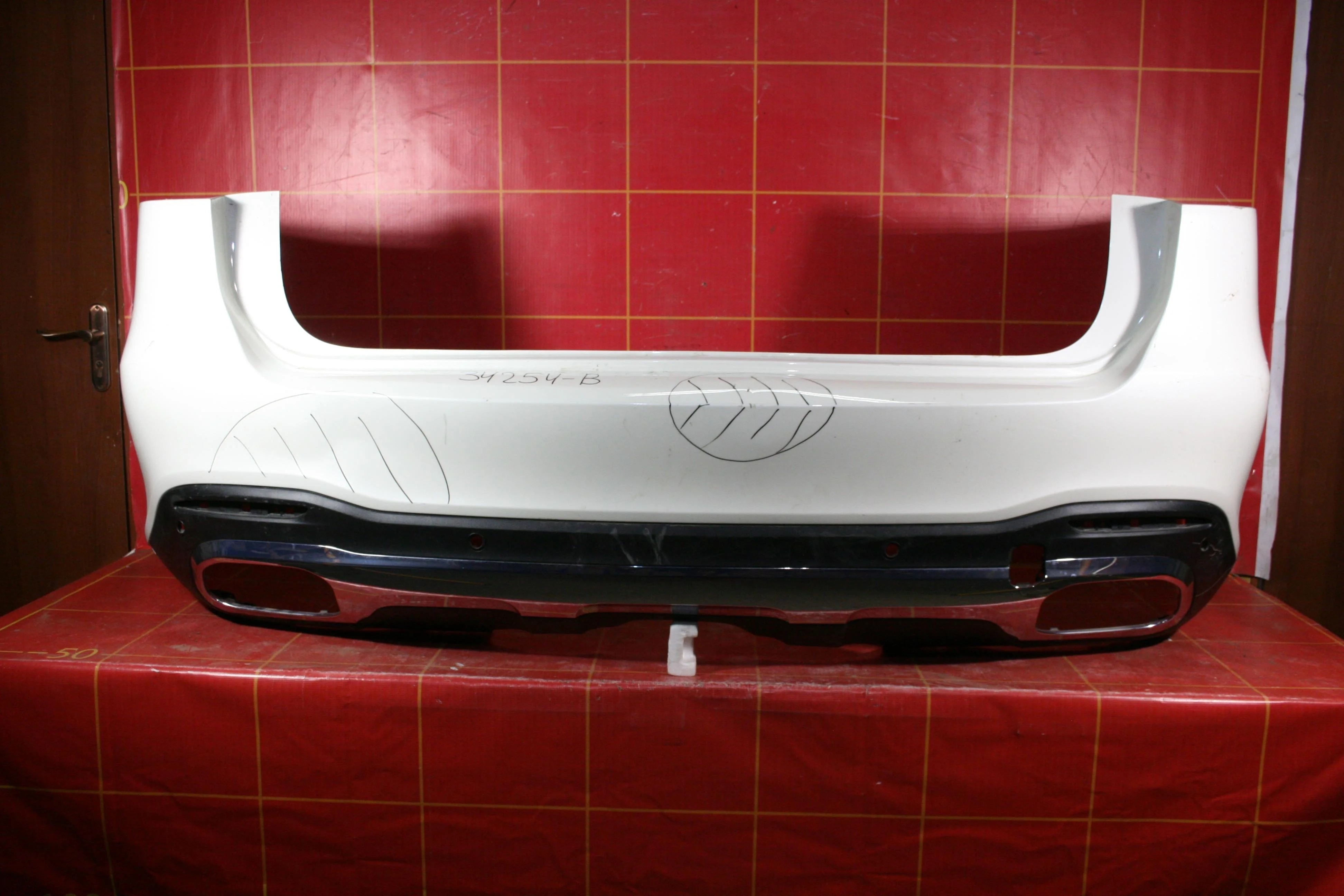 Бампер задний Mercedes-Benz GLS-Class