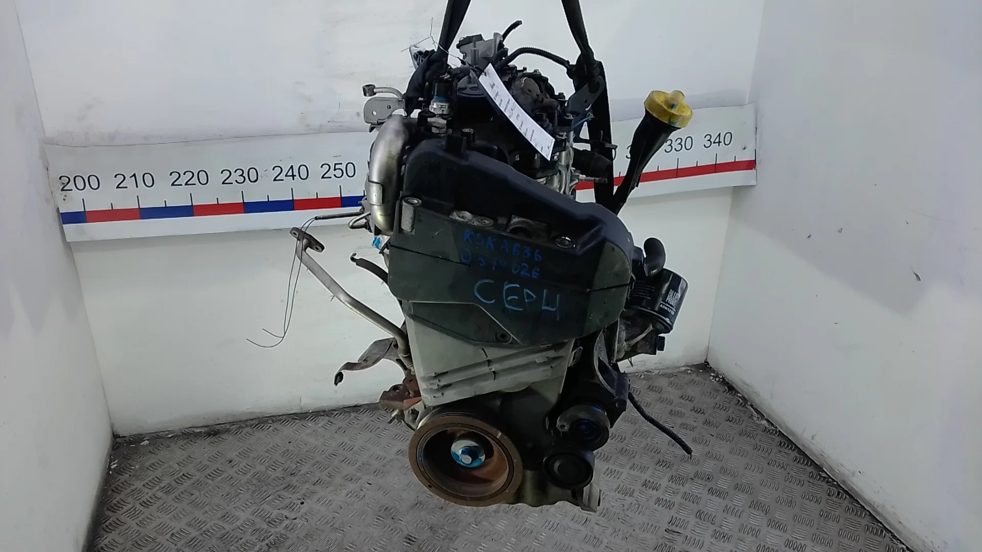 Двигатель Renault Megane K9K 636