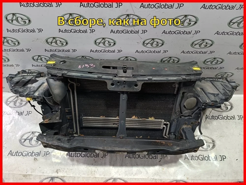 Панель передняя/телевизор (в сборе) Volkswagen Touareg