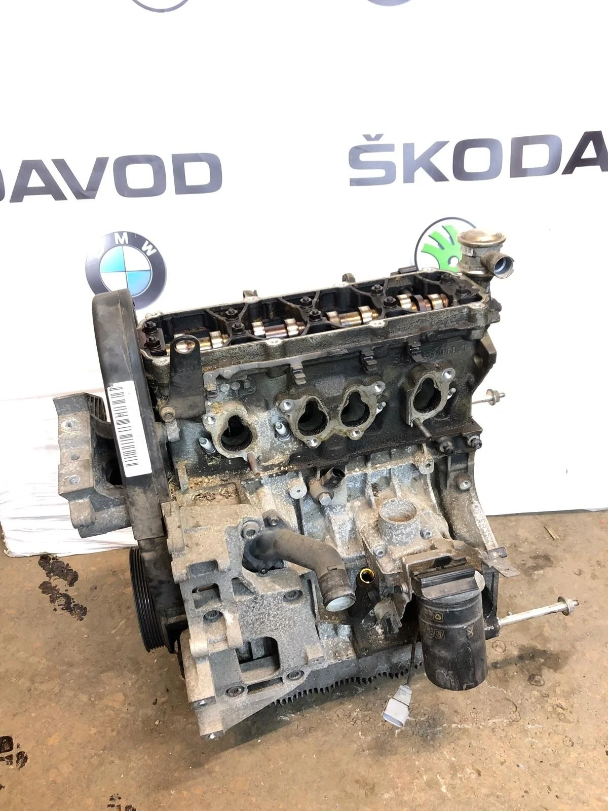Двигатель Skoda Octavia 1.6 BSE