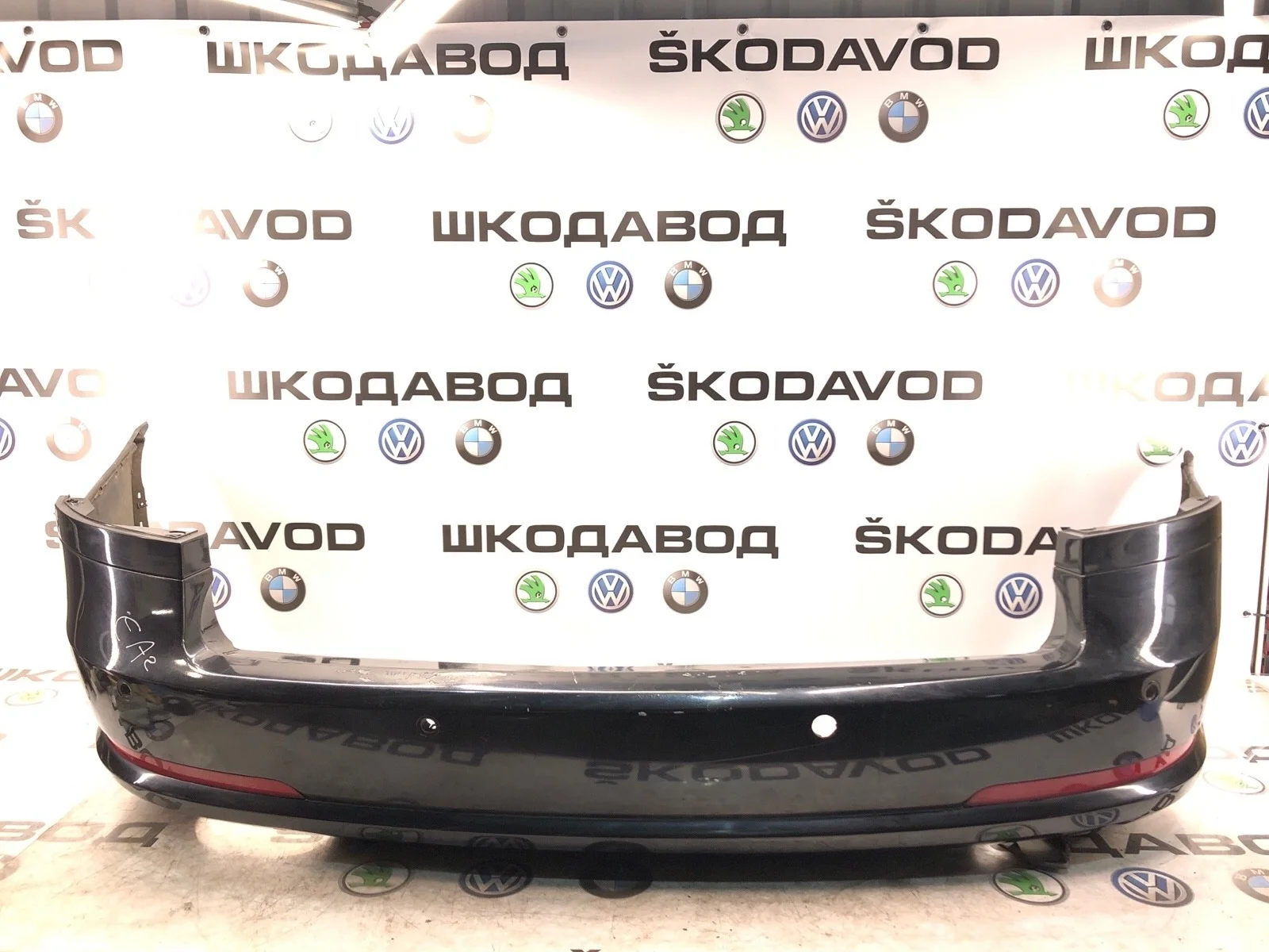 Бампер задний Skoda Octavia