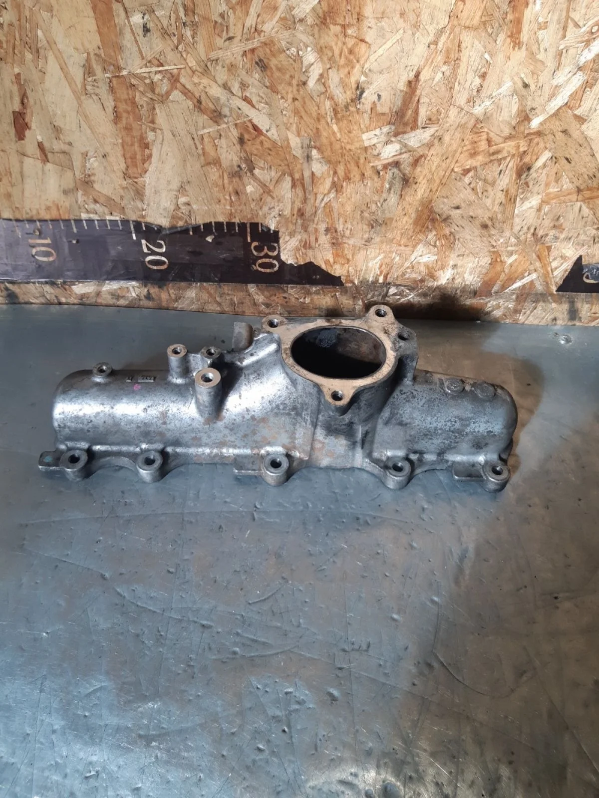 Коллектор впускной Nissan Pathfinder III рестайлинг (2010—2014) 2011 KAF - бежевый