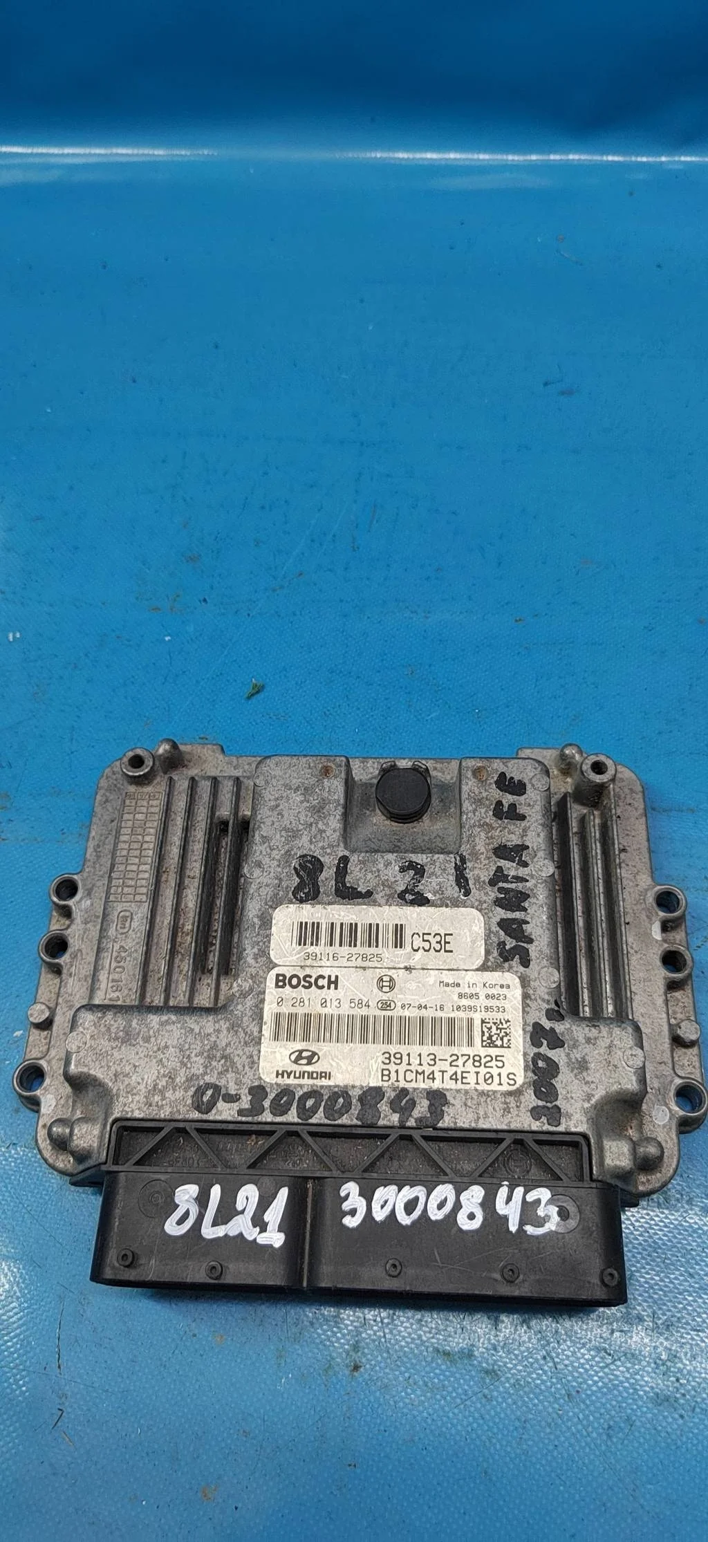 Блок управления  двигателя Hyundai Santa Fe CM (2