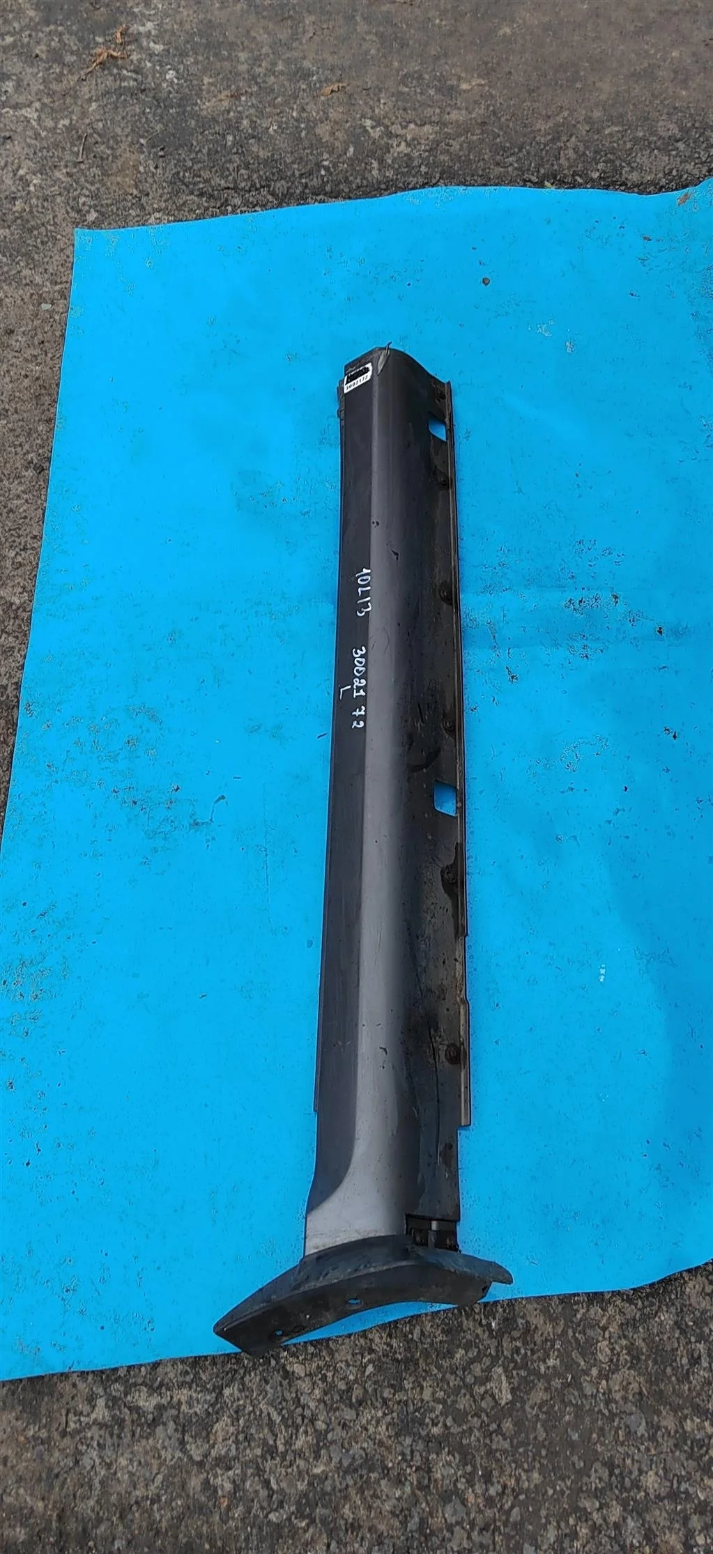 Накладка на порог наружняя передняя левая Kia Sor