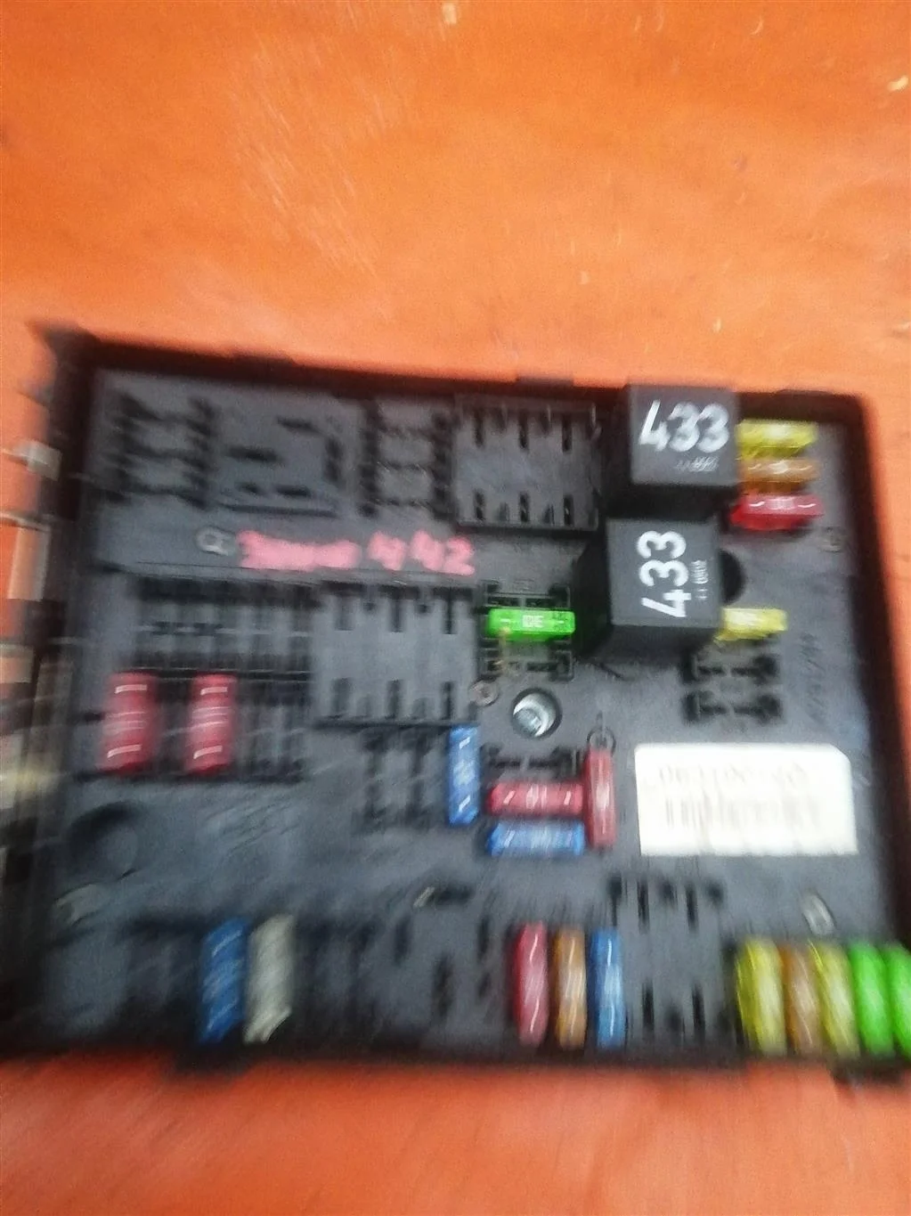 Блок предохранителей VW Golf V (2003-2009)