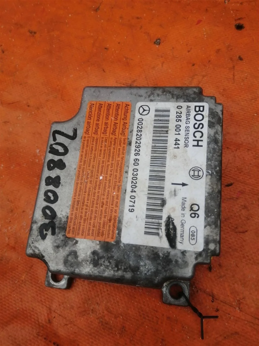 Блок управления AIR BAG Mercedes CLK 320