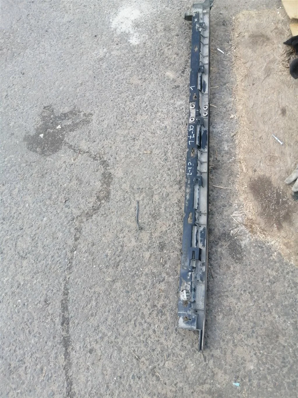 Накладка порога левая Mazda CX 7 (2006-2014)