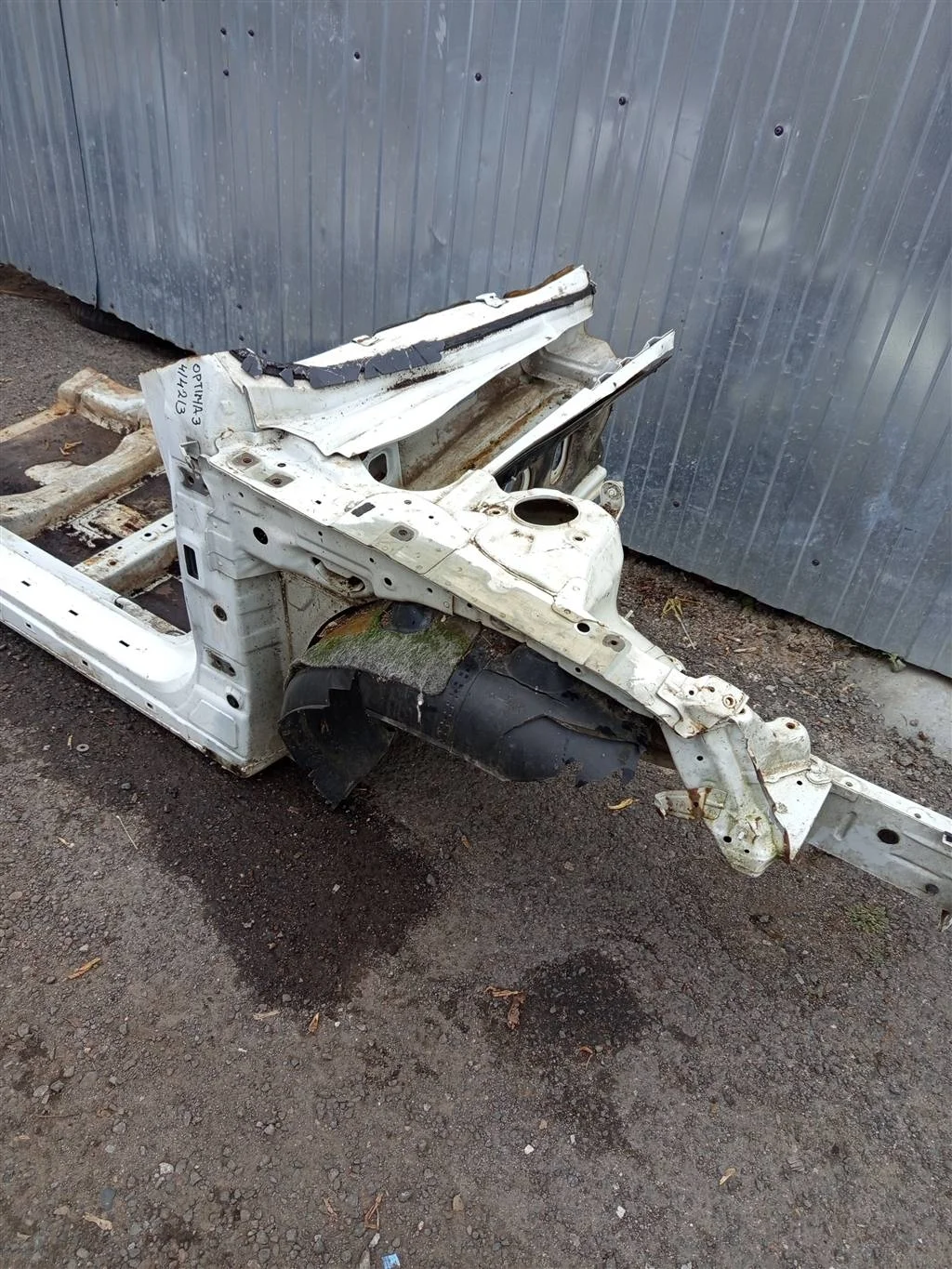 Лонжерон четверть передний правый Kia Optima  3