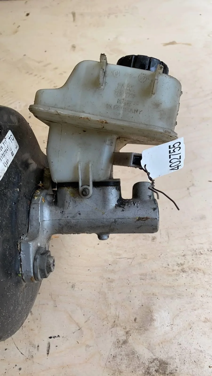 Вакуумный усилитель тормозов Opel Vectra C рест(2