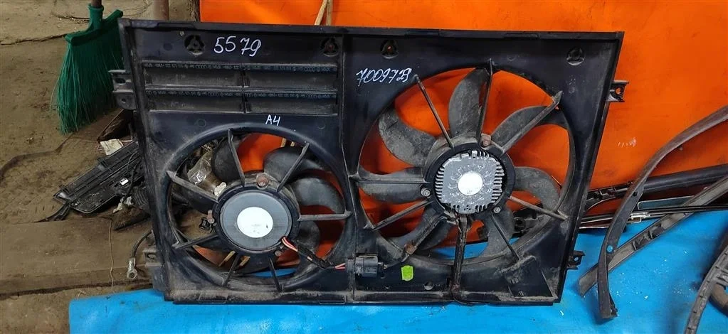 Вентилятор с диффузором Audi A4 B7 (2005-2007)