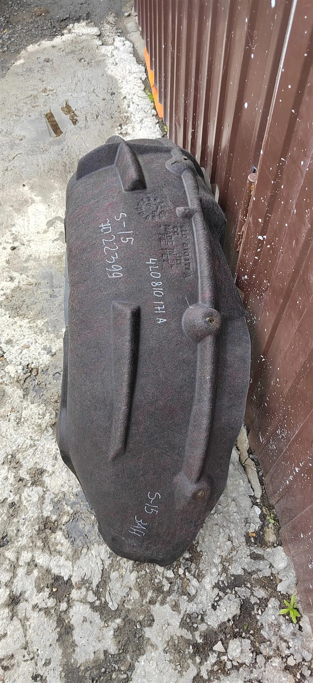 Локер (подкрылок) задний левый Audi Q7 (2006-2016)