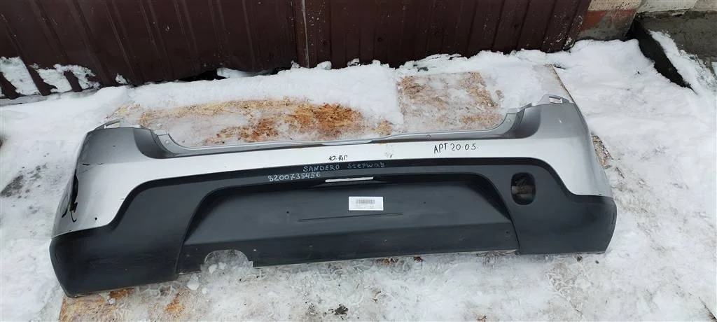Бампер задний Renault Sandero 2009-