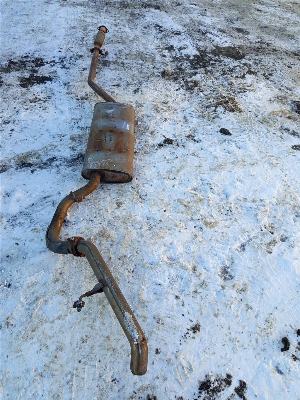 Глушитель в сборе Kia Sorento XM (2009-2013)