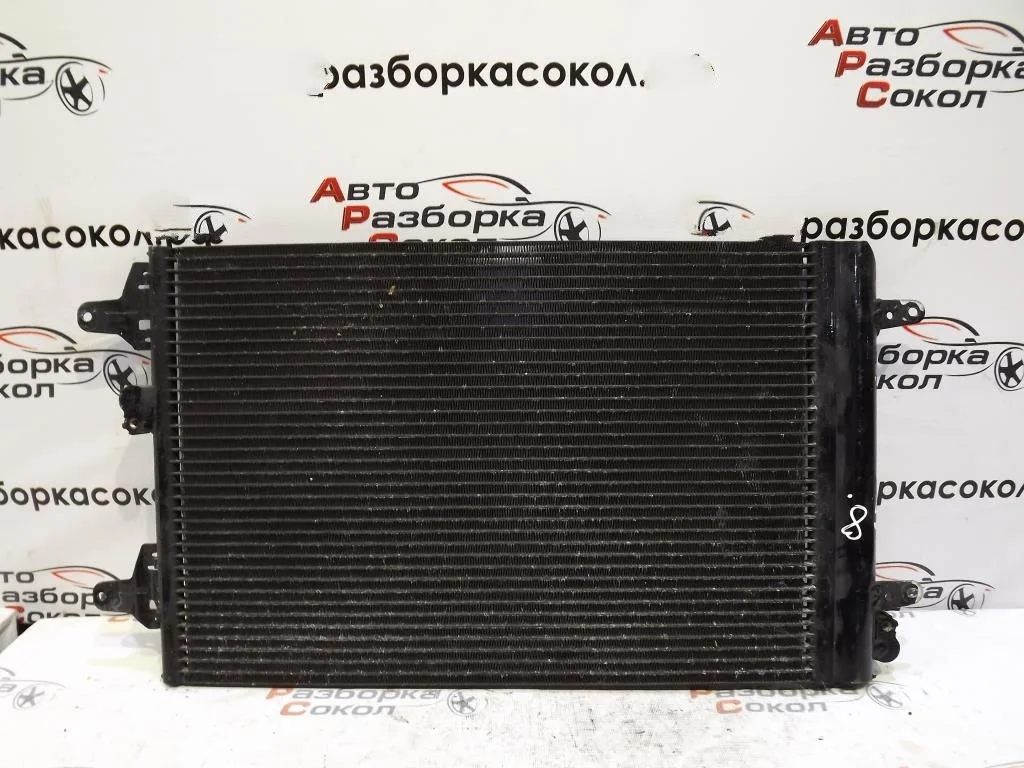 Радиатор кондиционера (конденсер) VW Sharan 2000-2006  [7M3820411A]  в Вологде