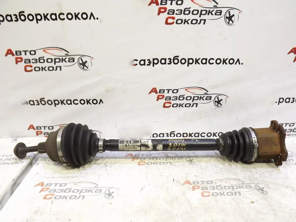 Полуось передняя левая Audi A8 (D3,4E) 2004-2010  [4E0407271P]  3.0TDI 4.2 в Вологде