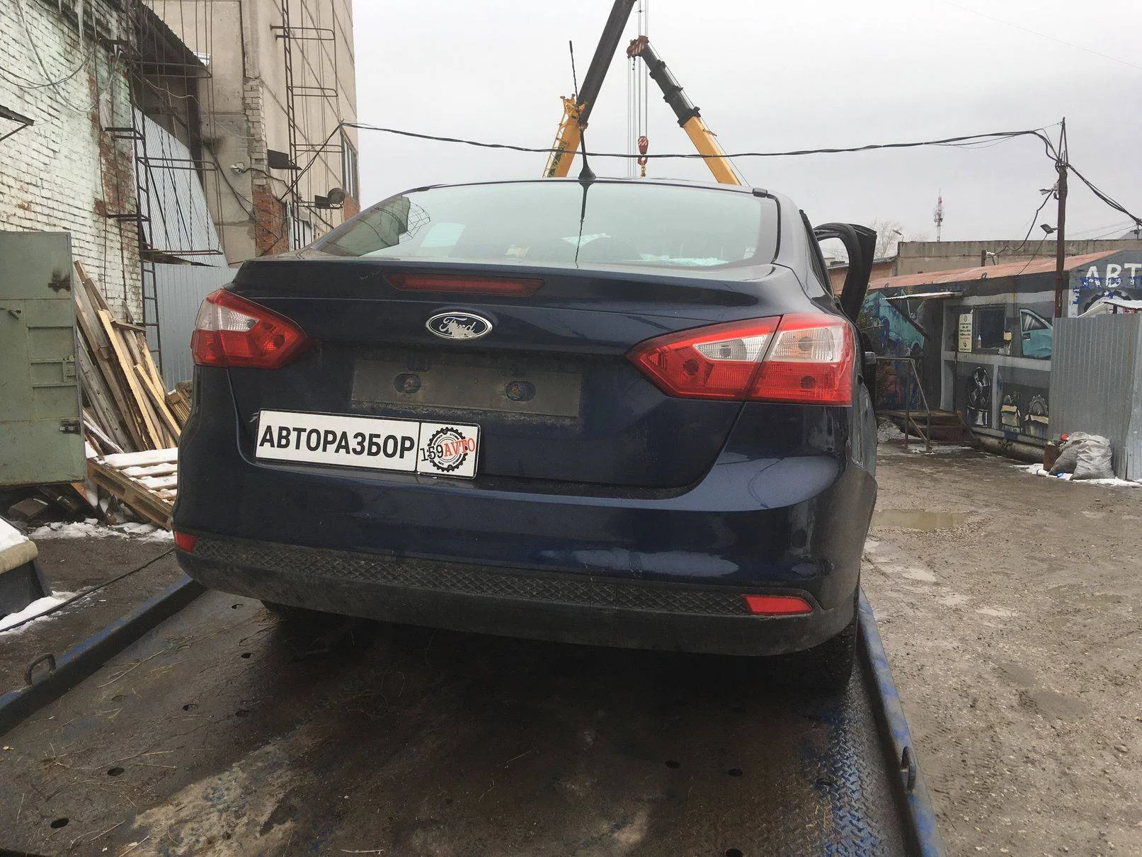 Продажа Ford Focus 1.6 (125Hp) (PNDA) FWD MT по запчастям