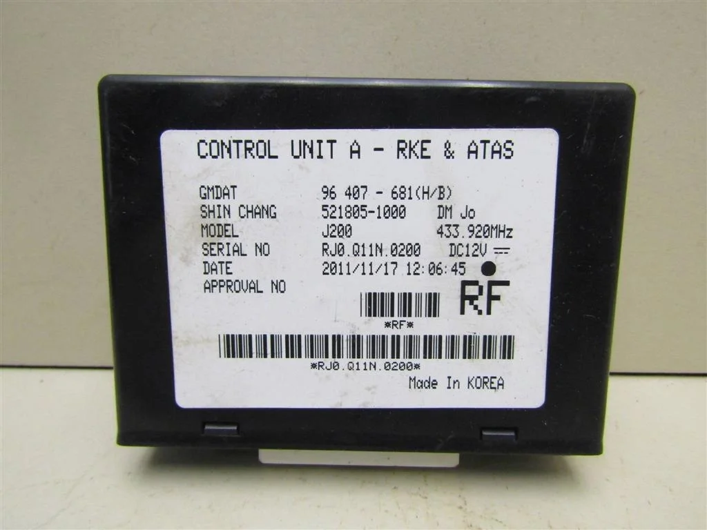 Блок электронный Chevrolet Lacetti 2004-2013  [96407681]  1.6 F16D3 в Вологде