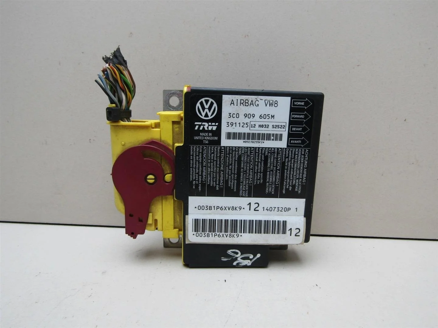 Блок управления AIR BAG VW Passat (B6) 2005-2010  [3C0909605M]  в Вологде