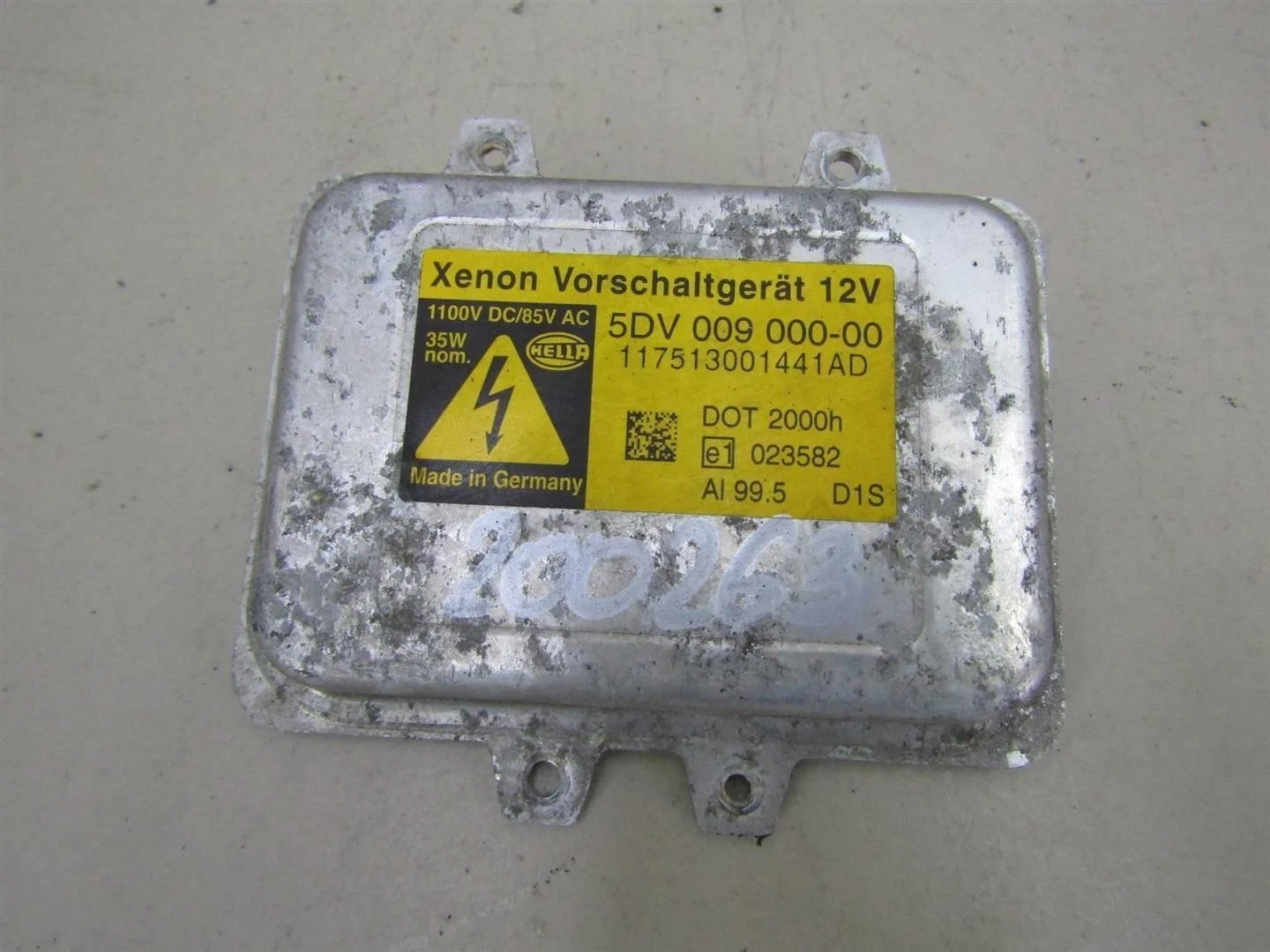 Блок ксеноновой лампы BMW 5-серия E60\E61 2003-2009  [63126937223]  в Вологде