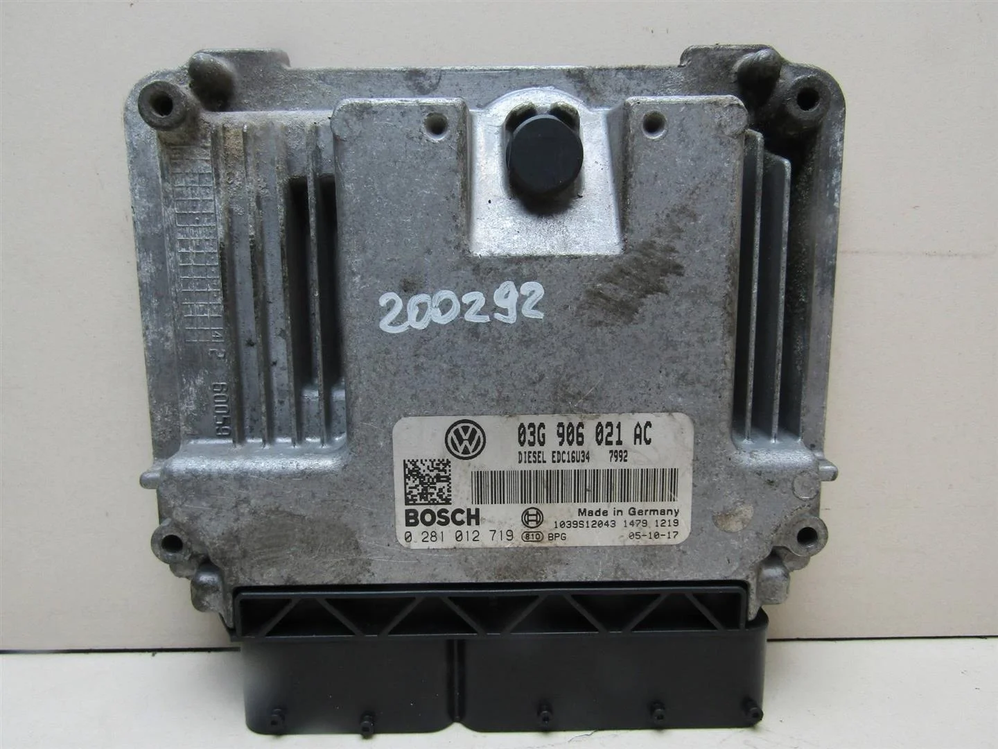 Блок управления двигателем VW Passat (B6) 2005-2010  [03G906021AC]  2.0 BMP в Вологде