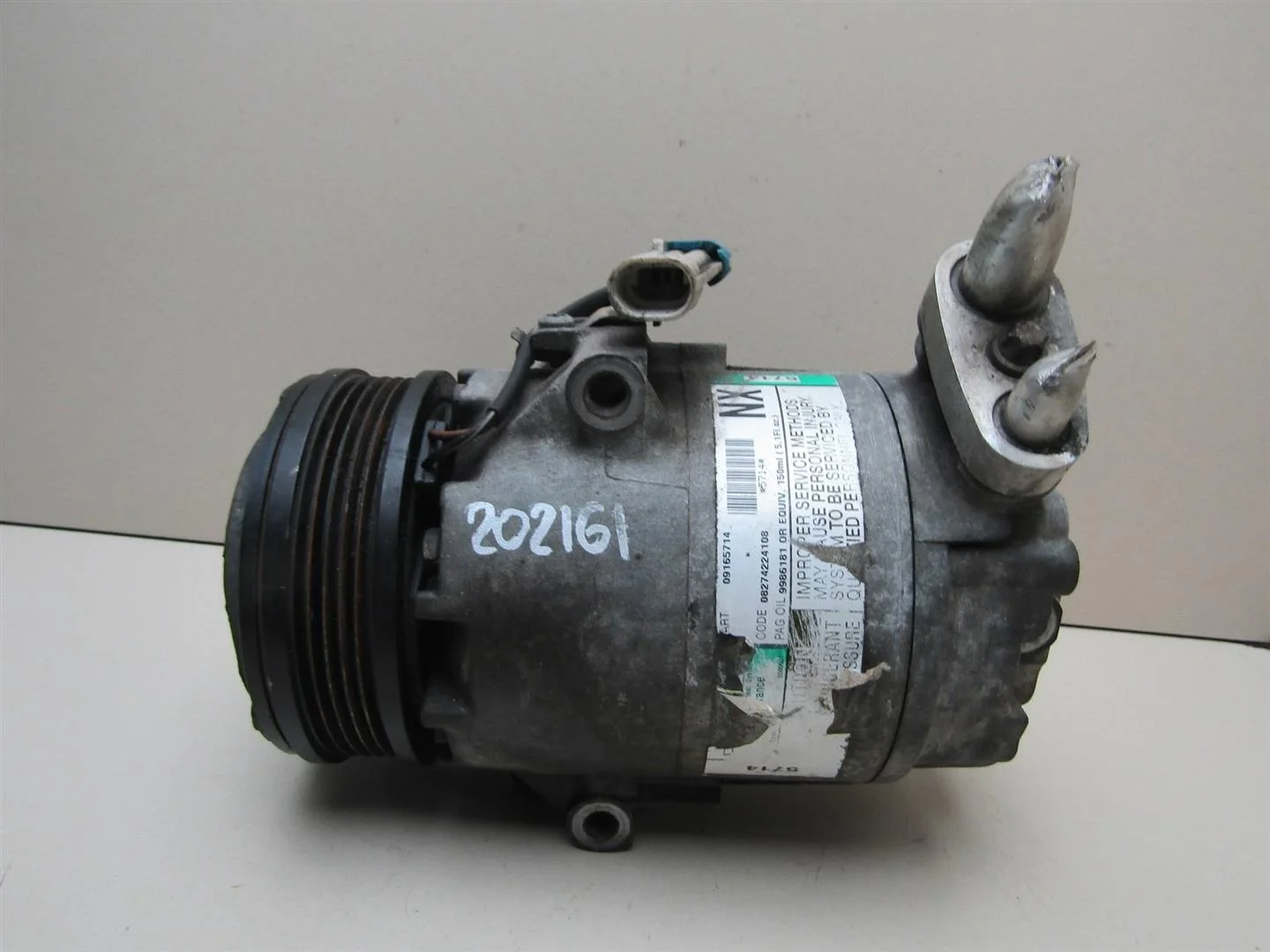 Компрессор системы кондиционирования Opel Astra G 1998-2005  [09165714]  X14XE в Вологде