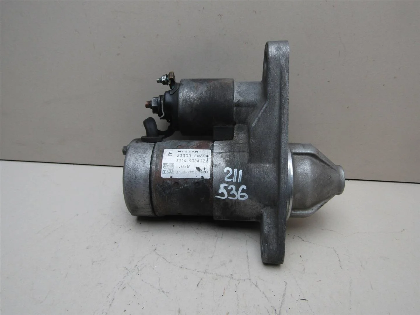Стартер Nissan Qashqai (J10) 2006-2014  [23300EN200]  2.0 16V  MR20 в Вологде