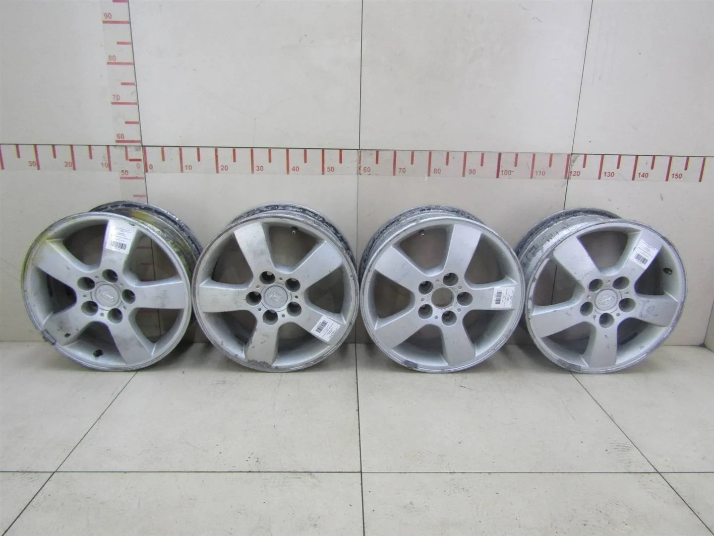 Диск колесный легкосплавный к-кт Hyundai Tucson 2004-2010  [529102E300]  2.0 16V G4GC в Вологде