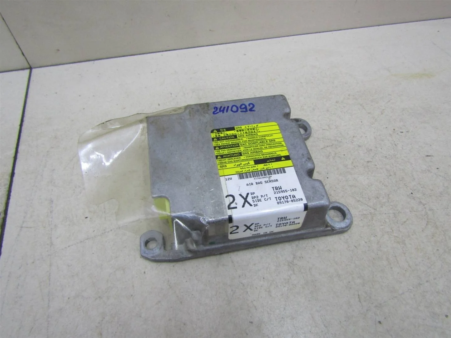 Блок управления AIR BAG Toyota Avensis II 2003-2008  [8917005220]  1.8 16V 1ZZFE в Вологде