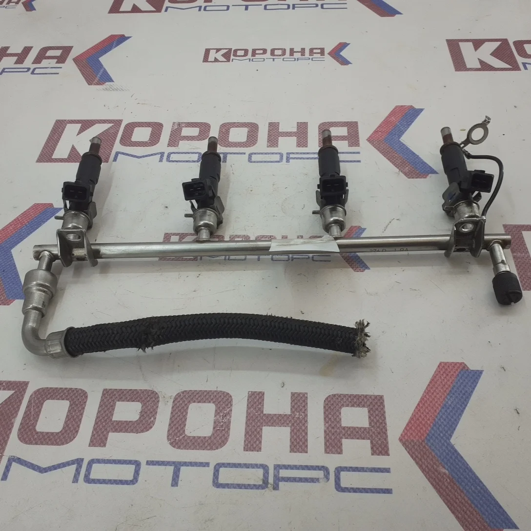 Форсунка топливная к-т Б/У В сборе с топливной рампой