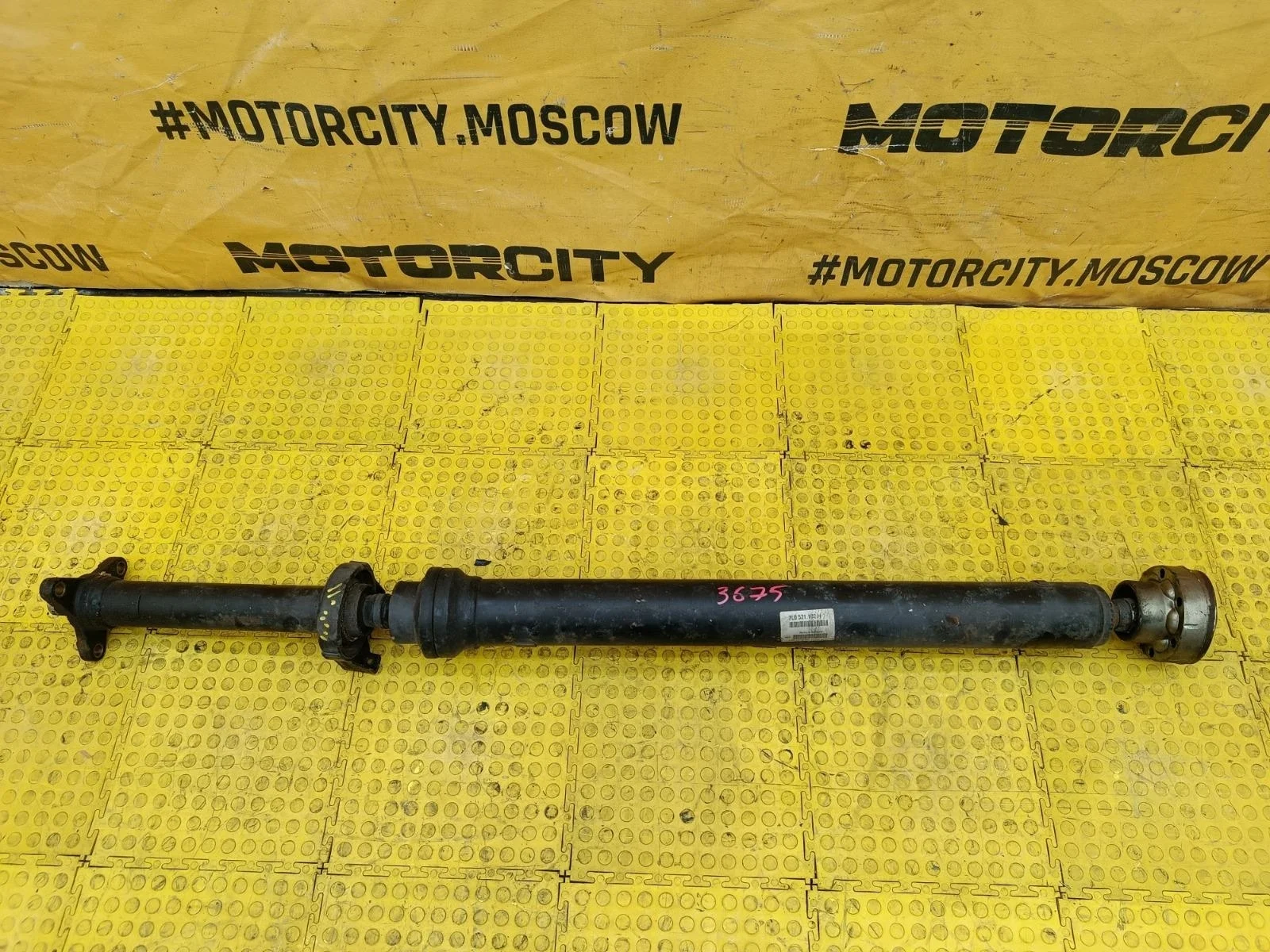 Кардан PORSCHE Cayenne turbo 2005 955