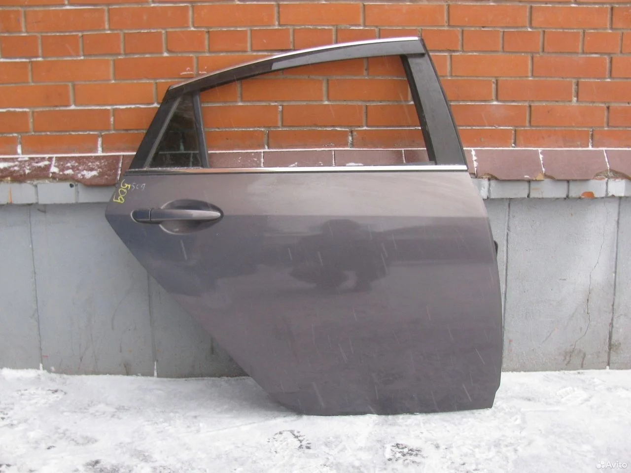 Дверь задняя правая mazda 6 gh лифтбэк