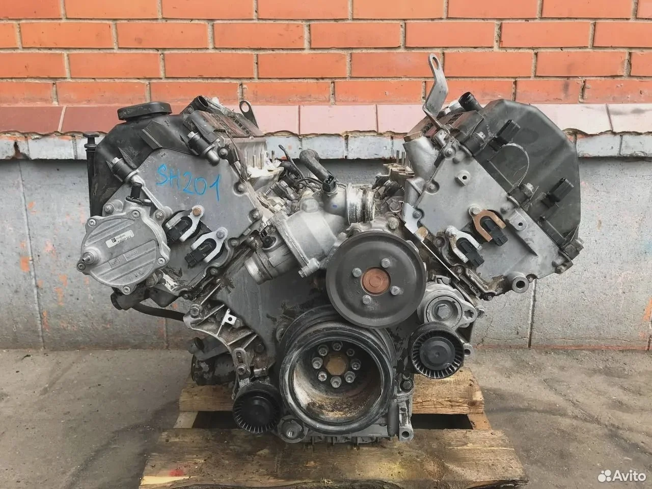 Двигатель bmw 4.8 n62b48 x5 e70 e60 e65 e63