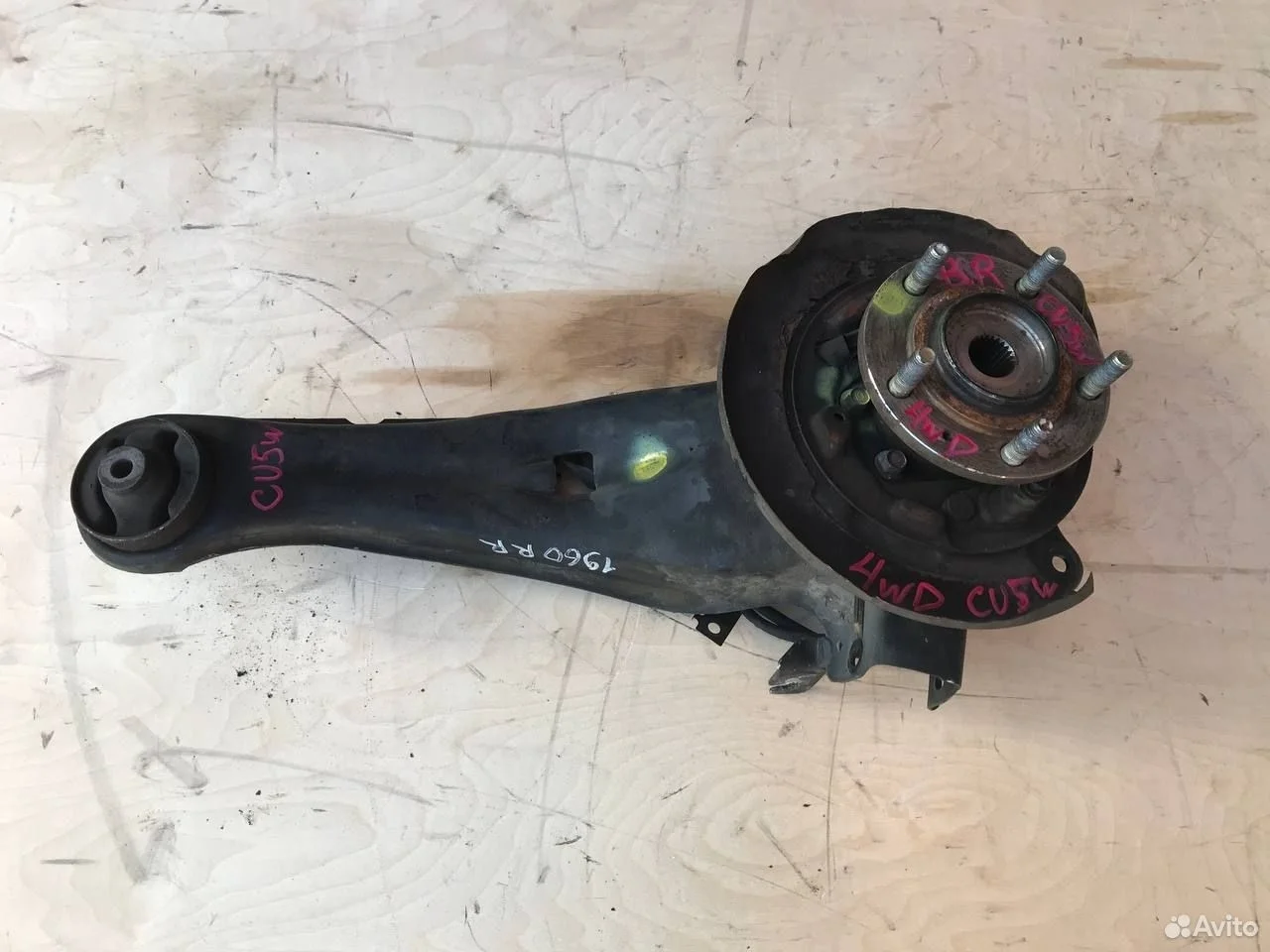 Рычаг задний правый mitsubishi outlander cu5w 4wd