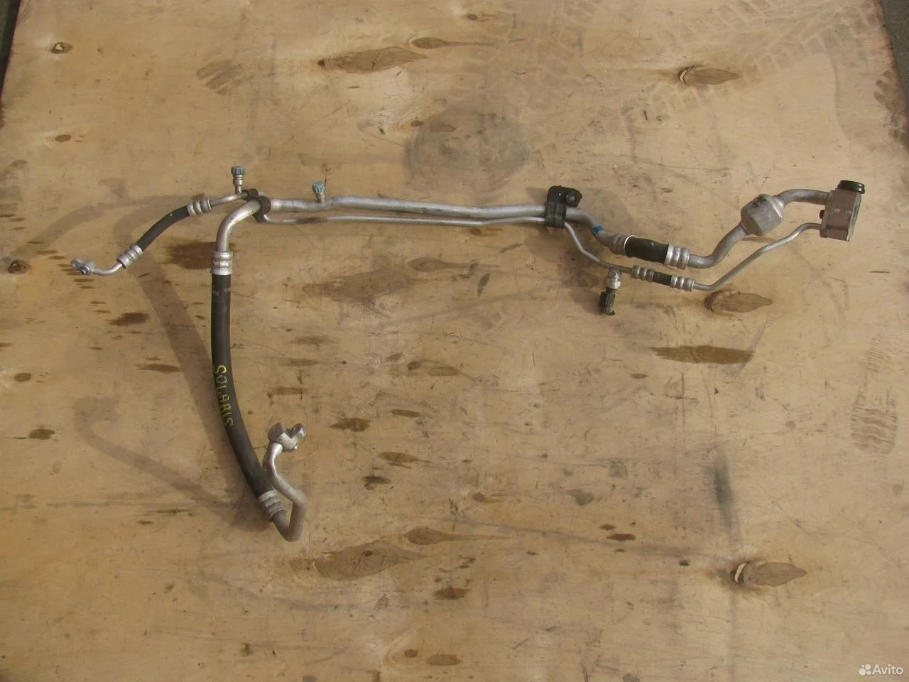 Трубка шланг кондиционера hyundai solaris 10-17