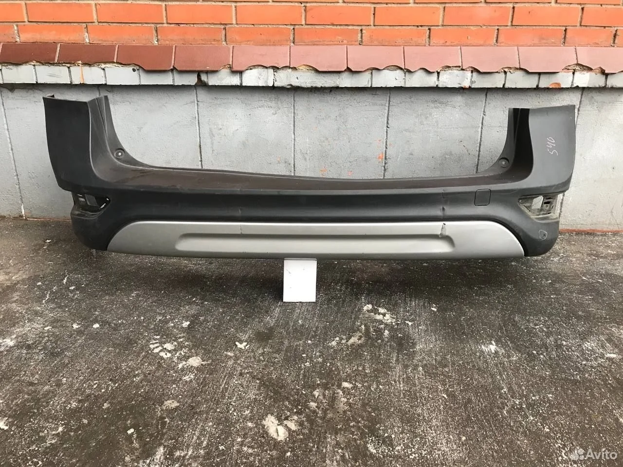 Задний бампер volvo xc70 bz 2007-2013