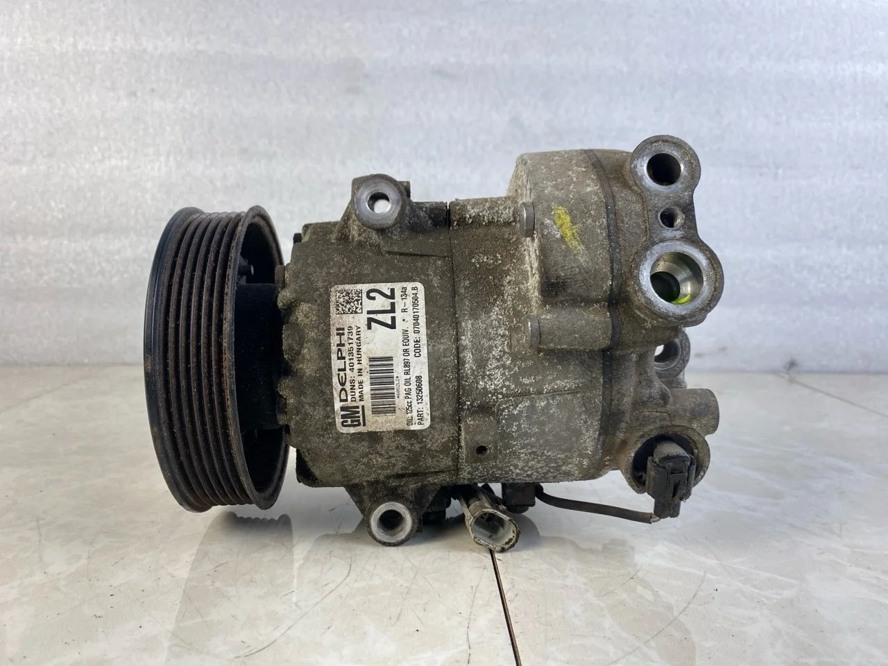 Компрессор кондиционера Opel Astra J 2009-2016 13250608 1.4 A14XER