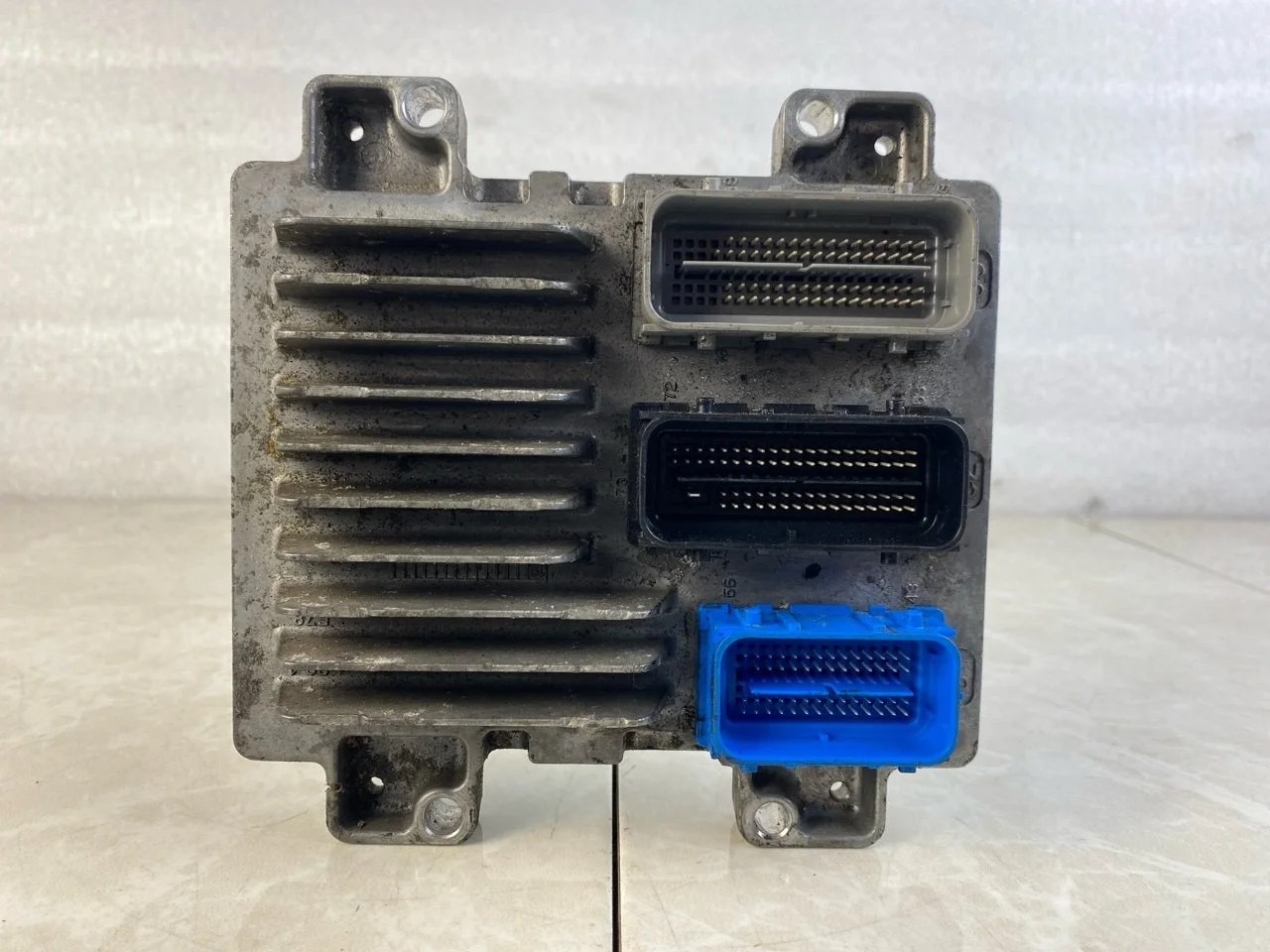 Блок управления двигателем, эбу Opel Corsa D 2006-2014 12643636 1.2 A12XER