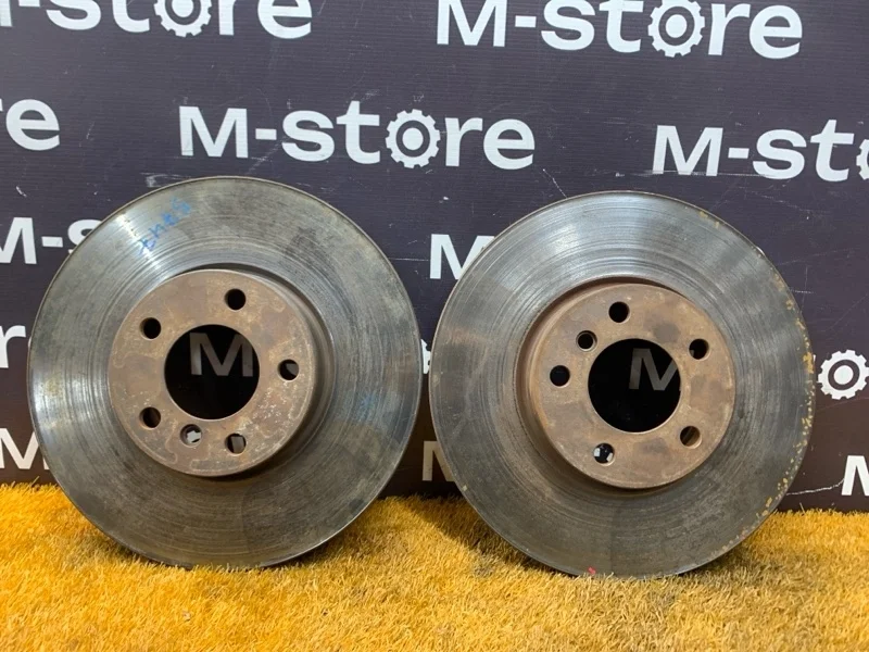 Диск тормозной Bmw X5 2008 34116868939 E70 N52B30A, передний