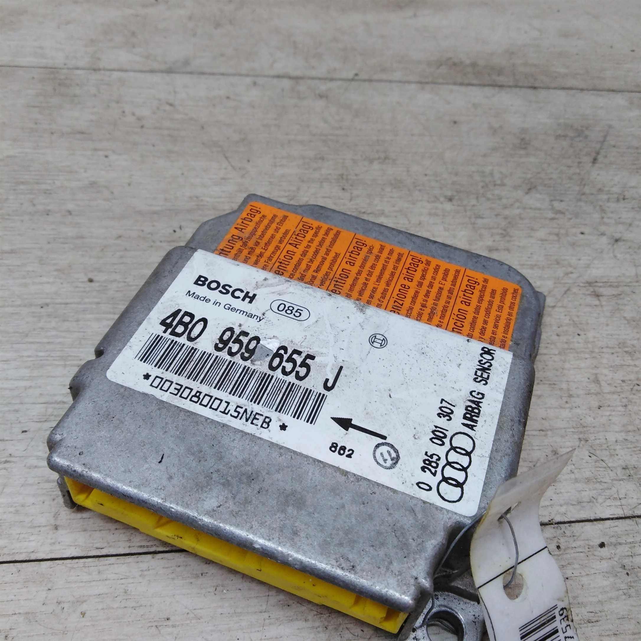 Блок управления подушками безопасности Airbag Audi A6 C5 (арт. 22655)