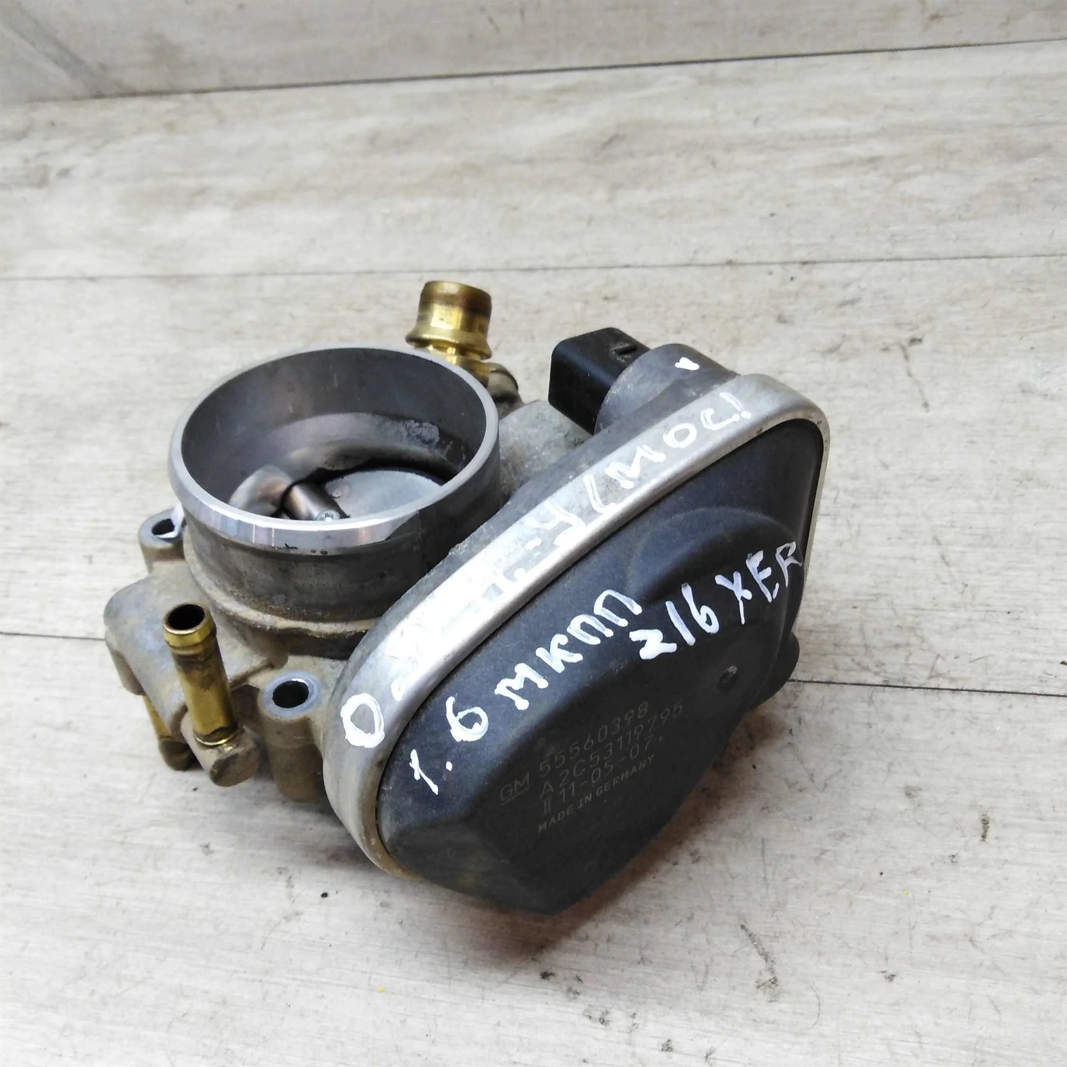 Дроссельная заслонка Opel Astra h рест z16xer (арт. 26024)