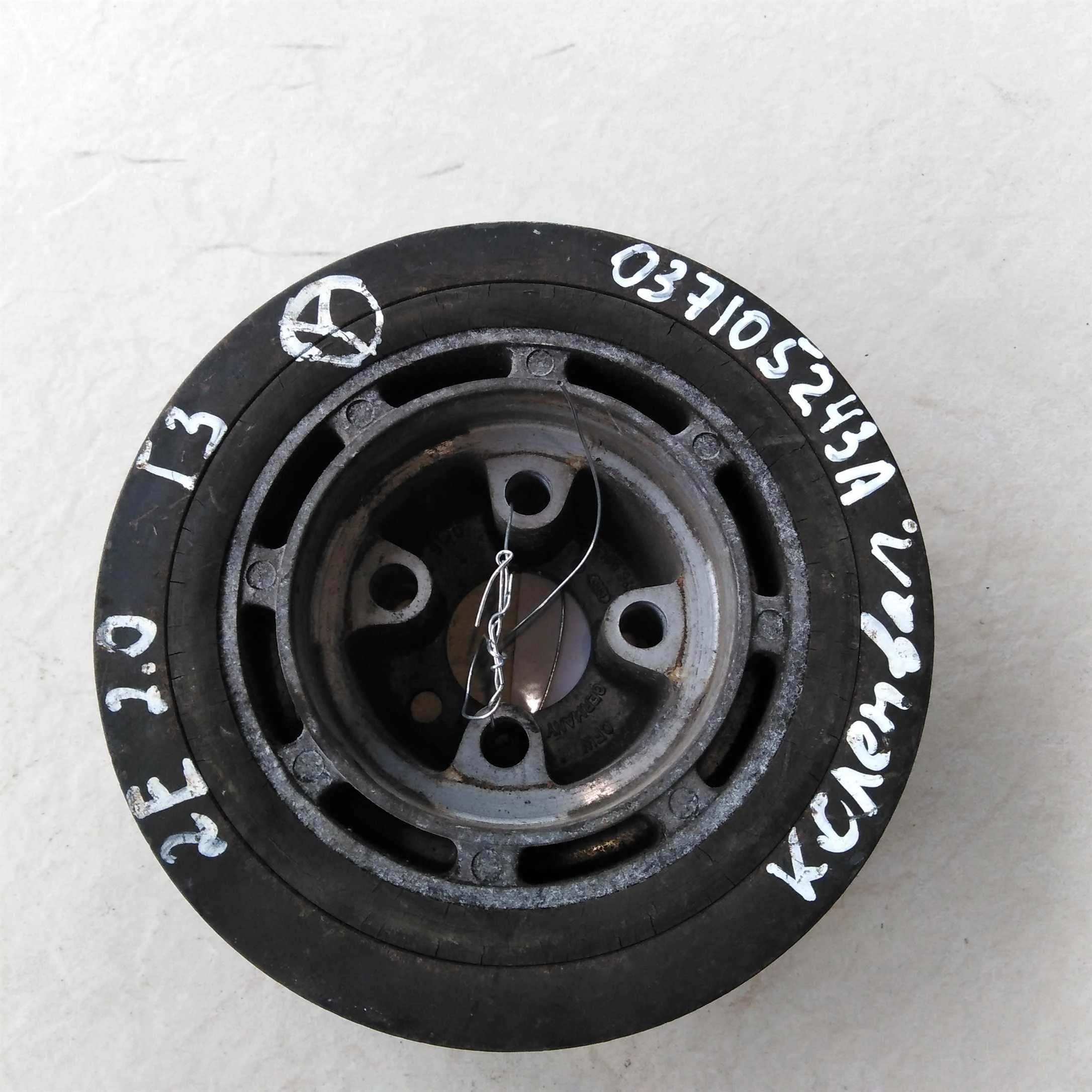 Шкив коленвала Volkswagen Golf 3 2.0 2E (арт. 29663)