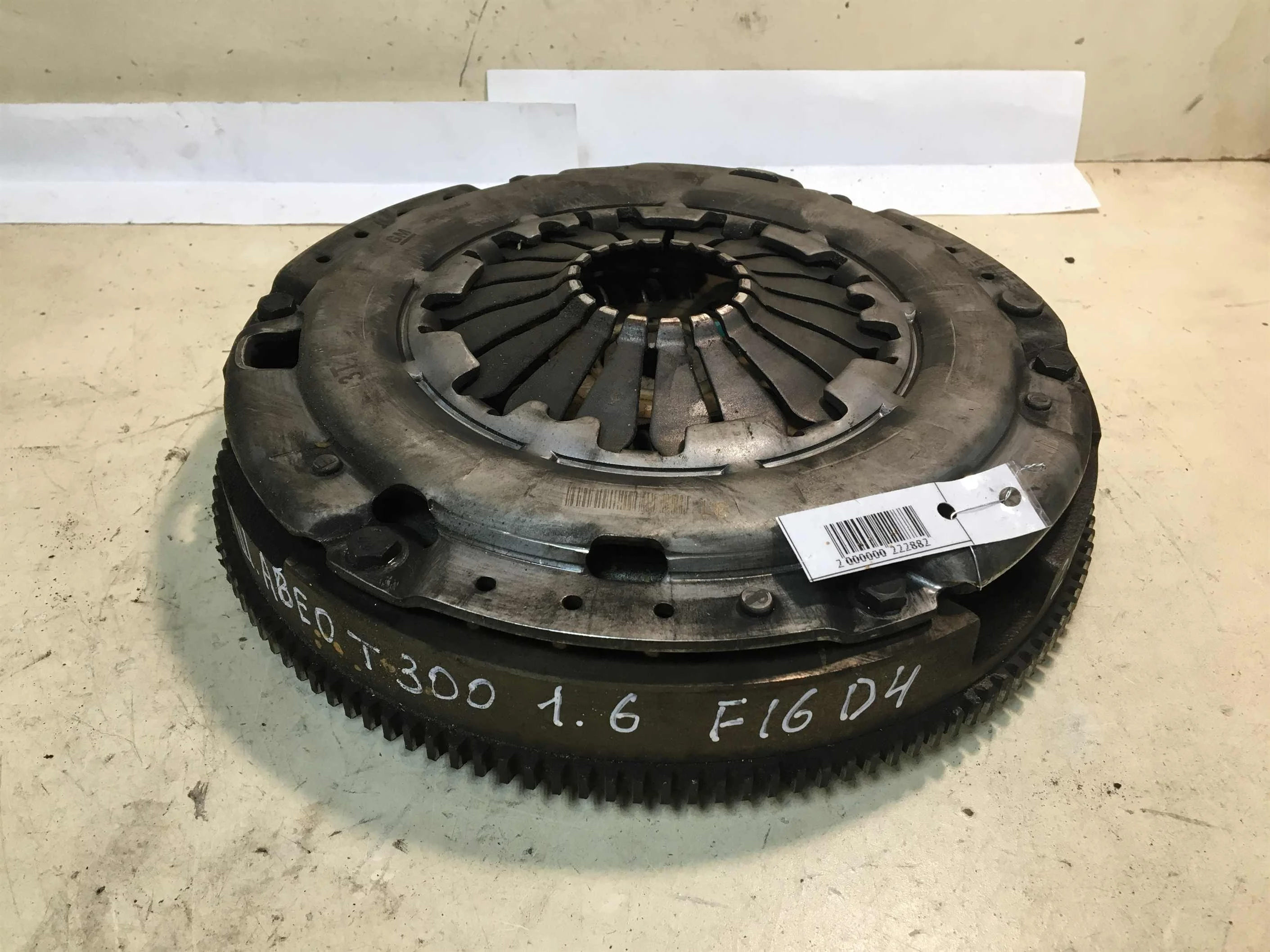 Маховик chevrolet aveo т300 (арт. 37347)