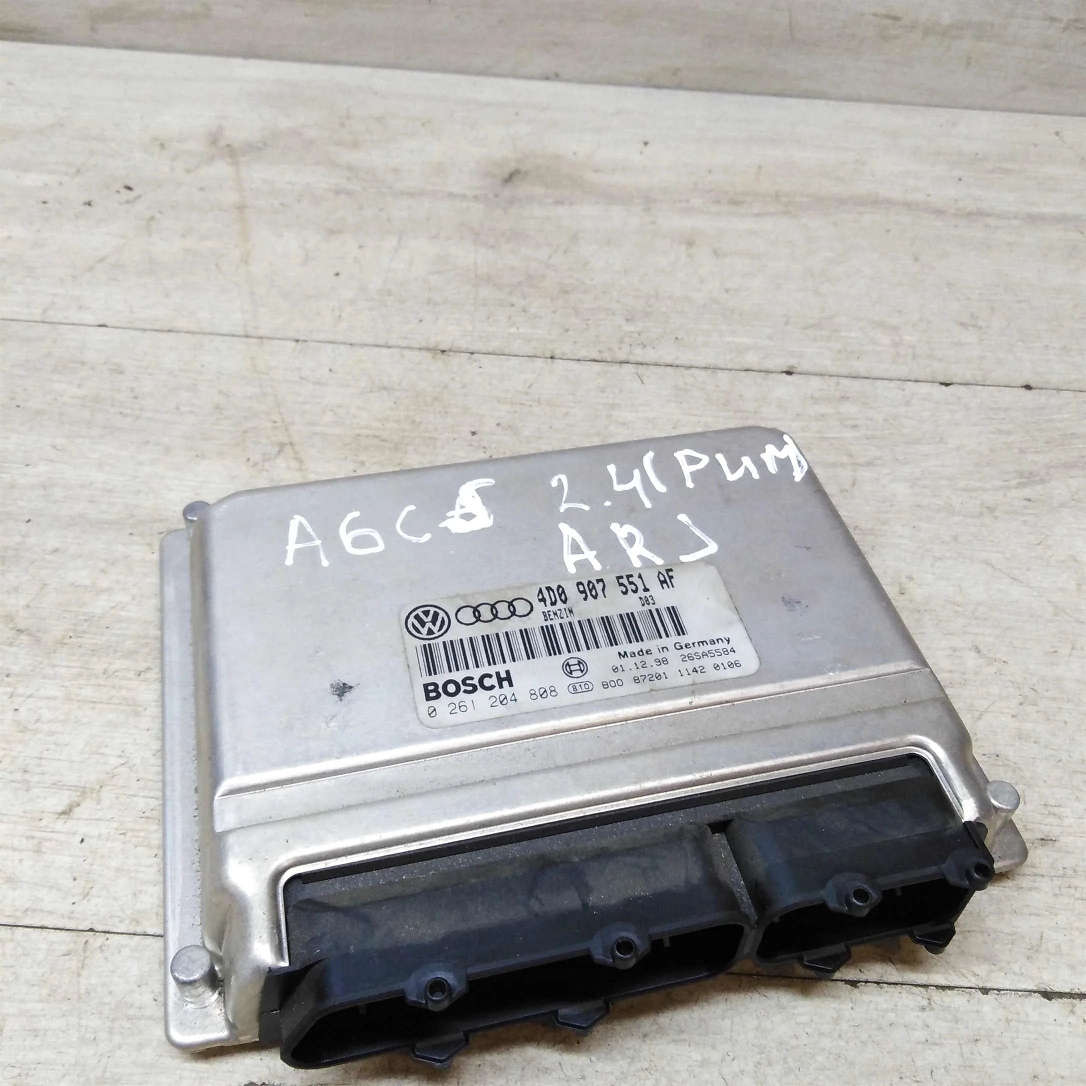 ЭБУ двигателя Audi A6 C5 до рест 2.4i ARJ   (арт. 46338)