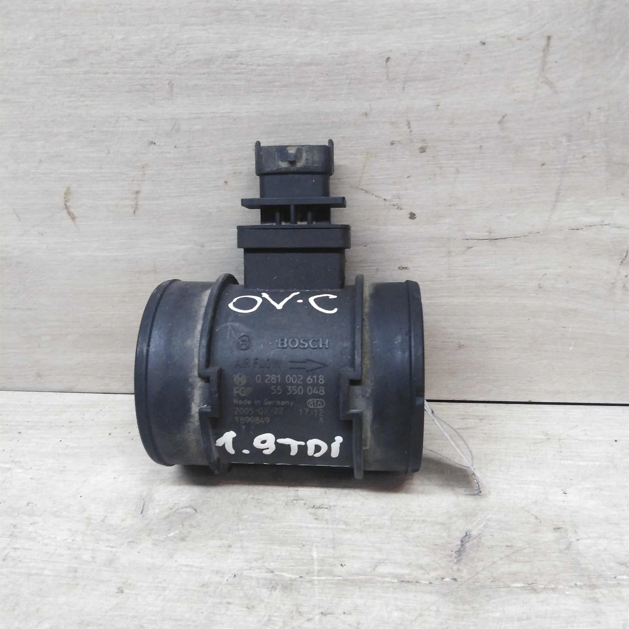 Расходомер воздуха масса метр Opel Vectra C рест (арт. 50531)