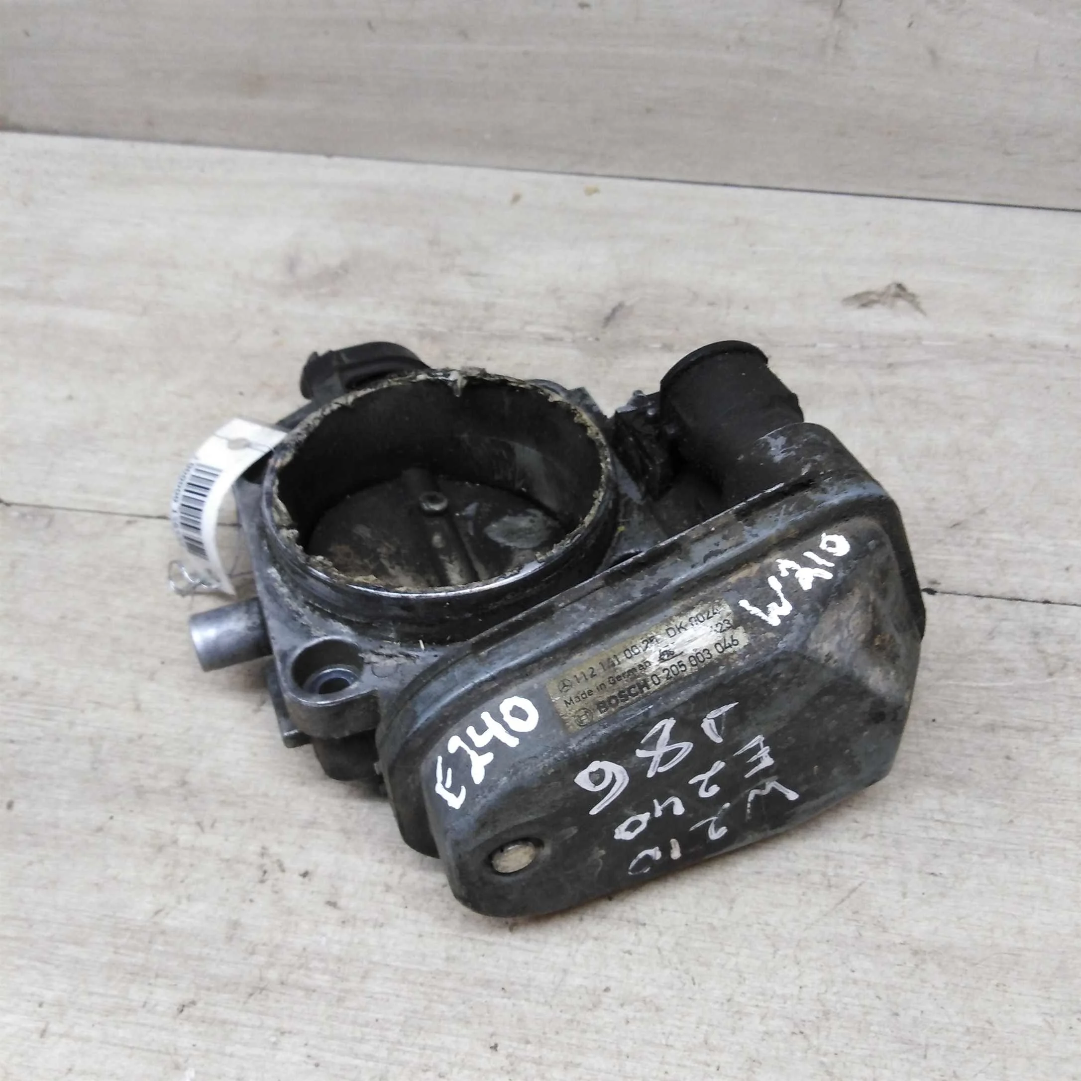 Дроссельная заслонка 2.4i Mercedes e-class w210 (арт. 51738)