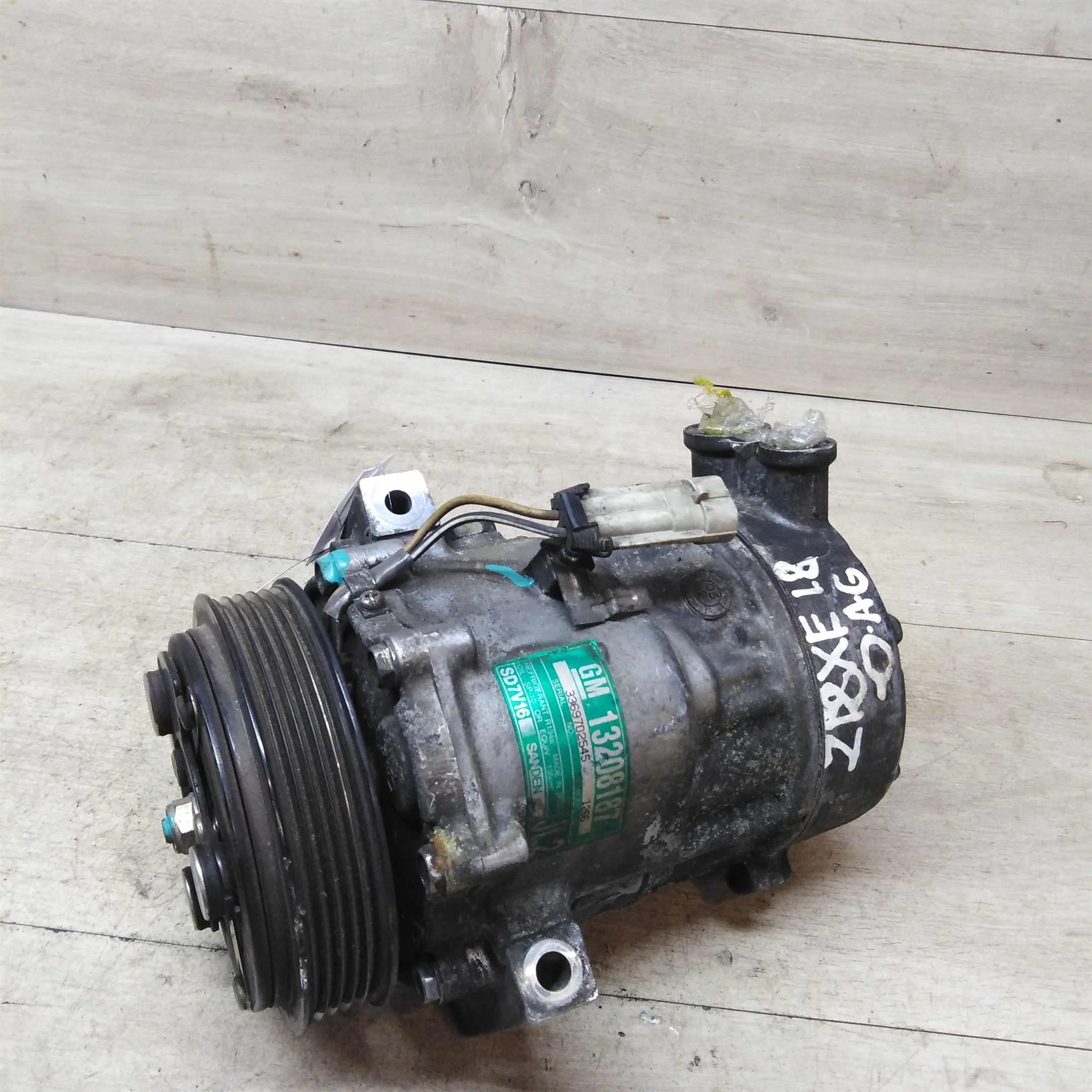 Компрессор кондиционера Opel Astra G Z18xe (арт. 53513)