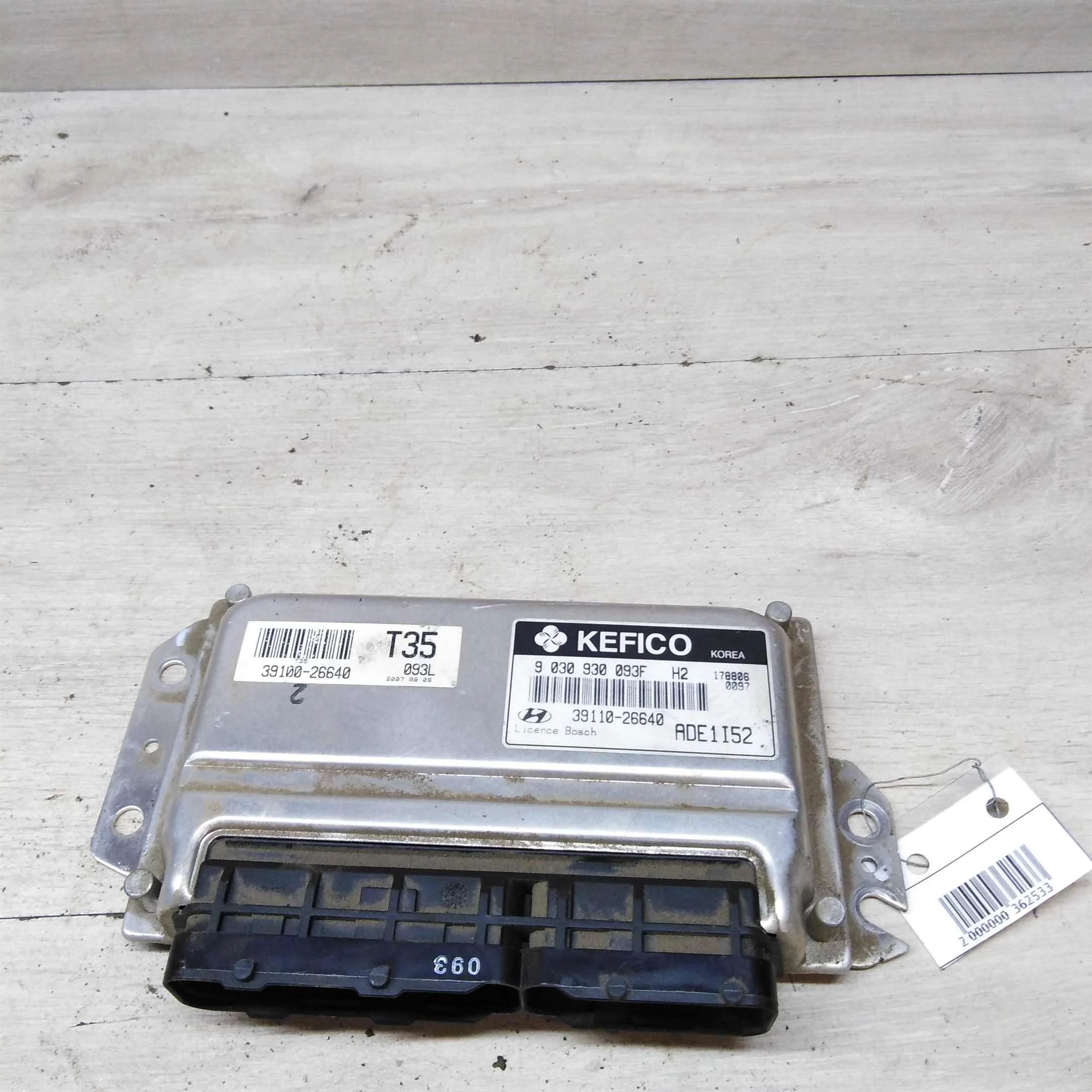 ЭБУ двигателя Hyundai accent 2 06 г.в. седан 1.5i G4EC   (арт. 55632)