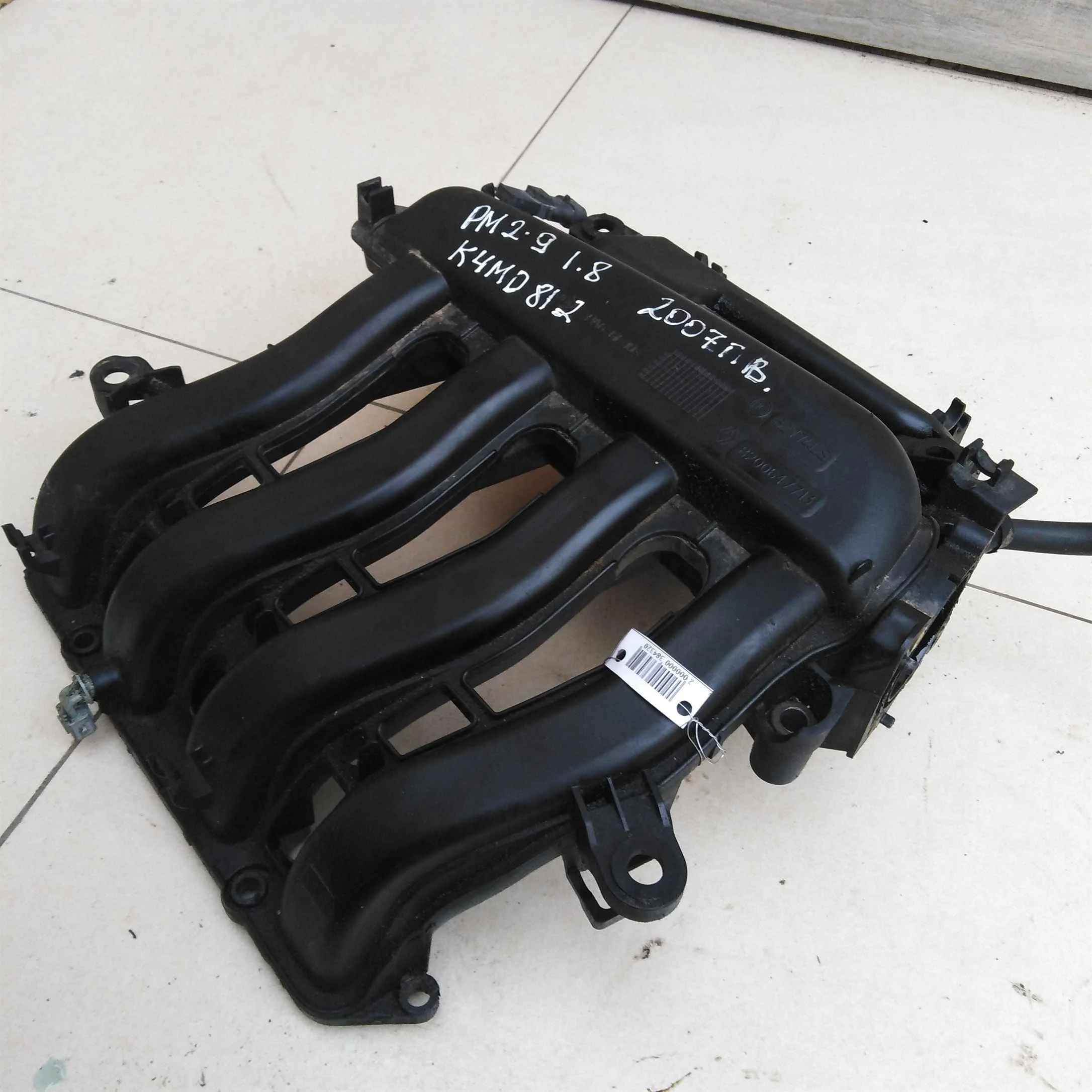 Коллектор впускной к4м 812 1.6i Renault Megane 2 (арт. 56908)