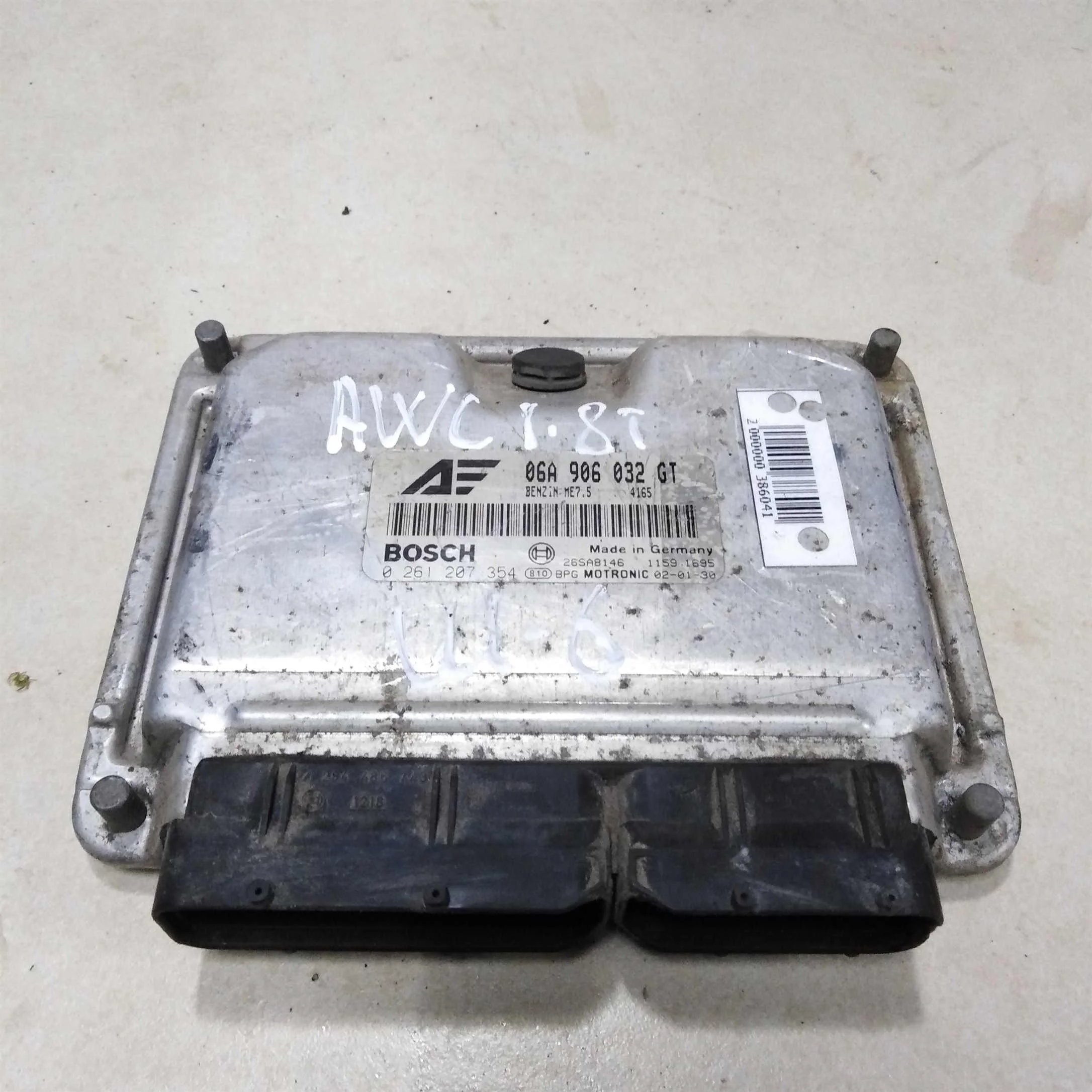 ЭБУ двигателя Volkswagen Sharan рест 1.8 t AWC     (арт. 57891)