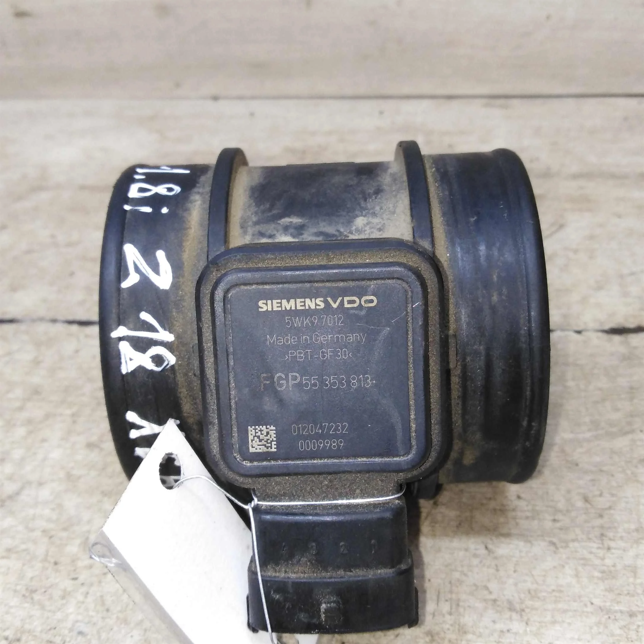 Расходомер воздуха масса метр Opel Zafira B 1.8i Z18XER (Вит СА2) (арт. 63176)